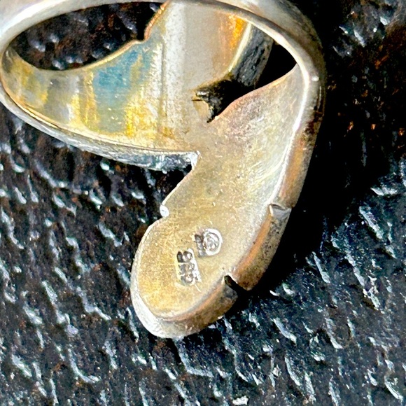 Nordstrom Blue Leaf Petal Ring - Picture 5 of 5